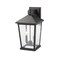 Z-Lite Beacon 2 Light Outdoor Wall Sconce, Oil Rubbed Bronze & Clear Beveled 568B-ORB - alternate 2